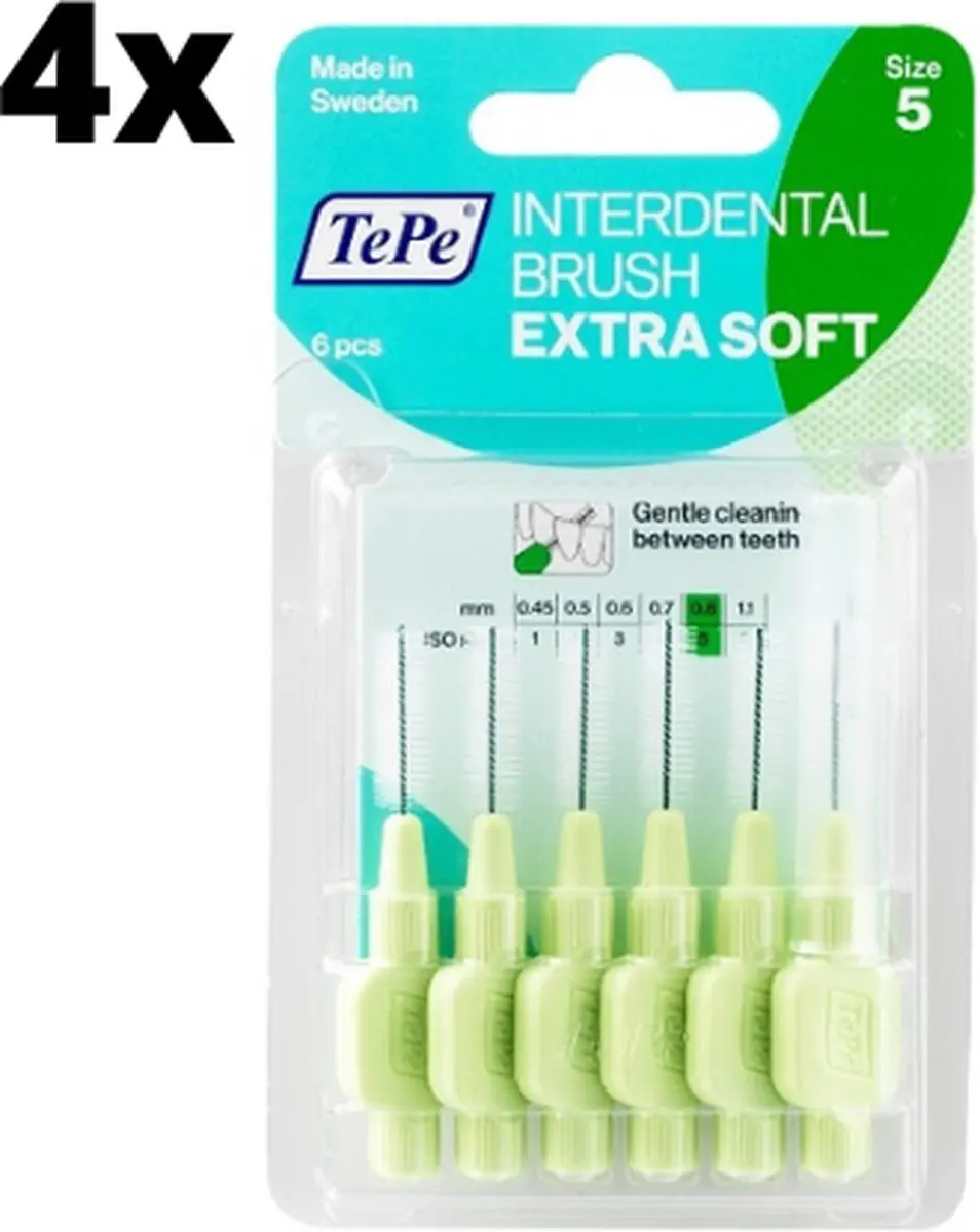 TePe Extra Soft Lichtgroen 0,8mm
