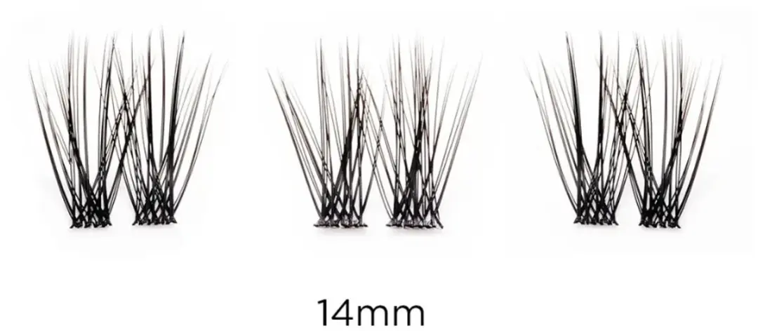 Sosu Hidden Agenda Refill Pack Wimpers 14mm - Zwart - afbeelding 6 van 6