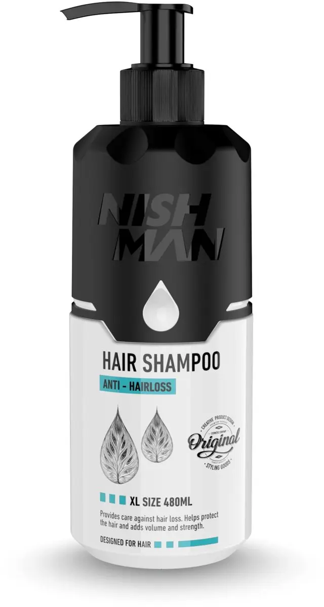 Nishman Anti-Hairloss Shampoo Keratine Complex Pro-Vitamine B5 480ml