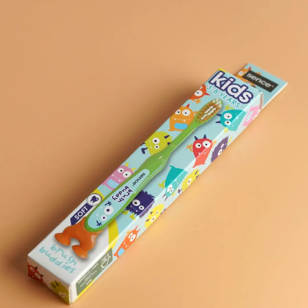 Sence Kinder Tandenborstels 3-8 Jaar - 6 Stuks