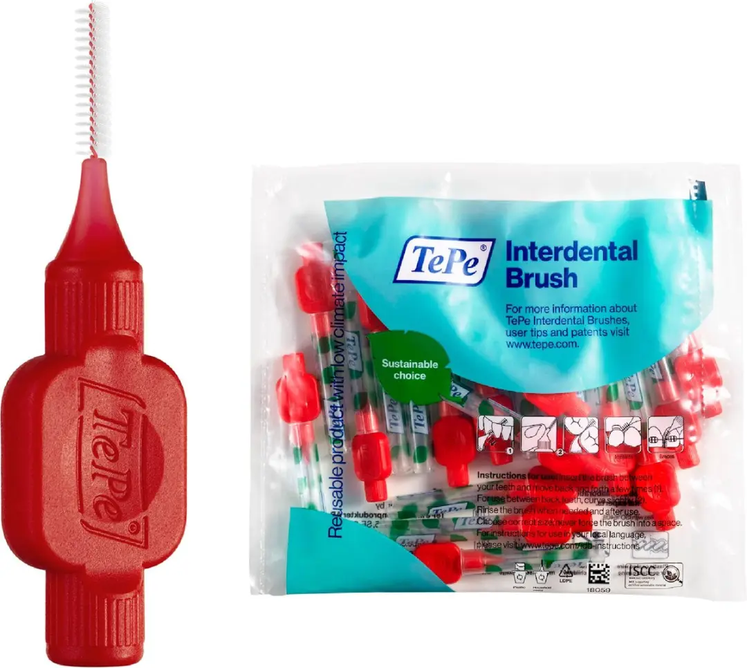 TePe Interdentale Ragers Original Rood ISO 0,5mm