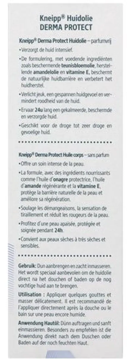 Kneipp Huidolie Derma Protect 100ml