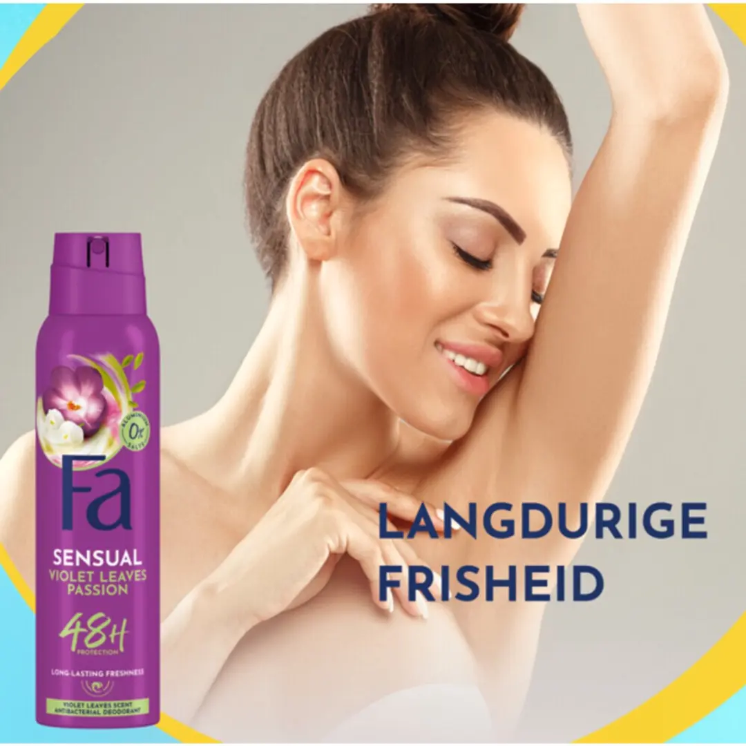 Fa Deodorant Spray Violet Leaves 150ml - 3 Stuks