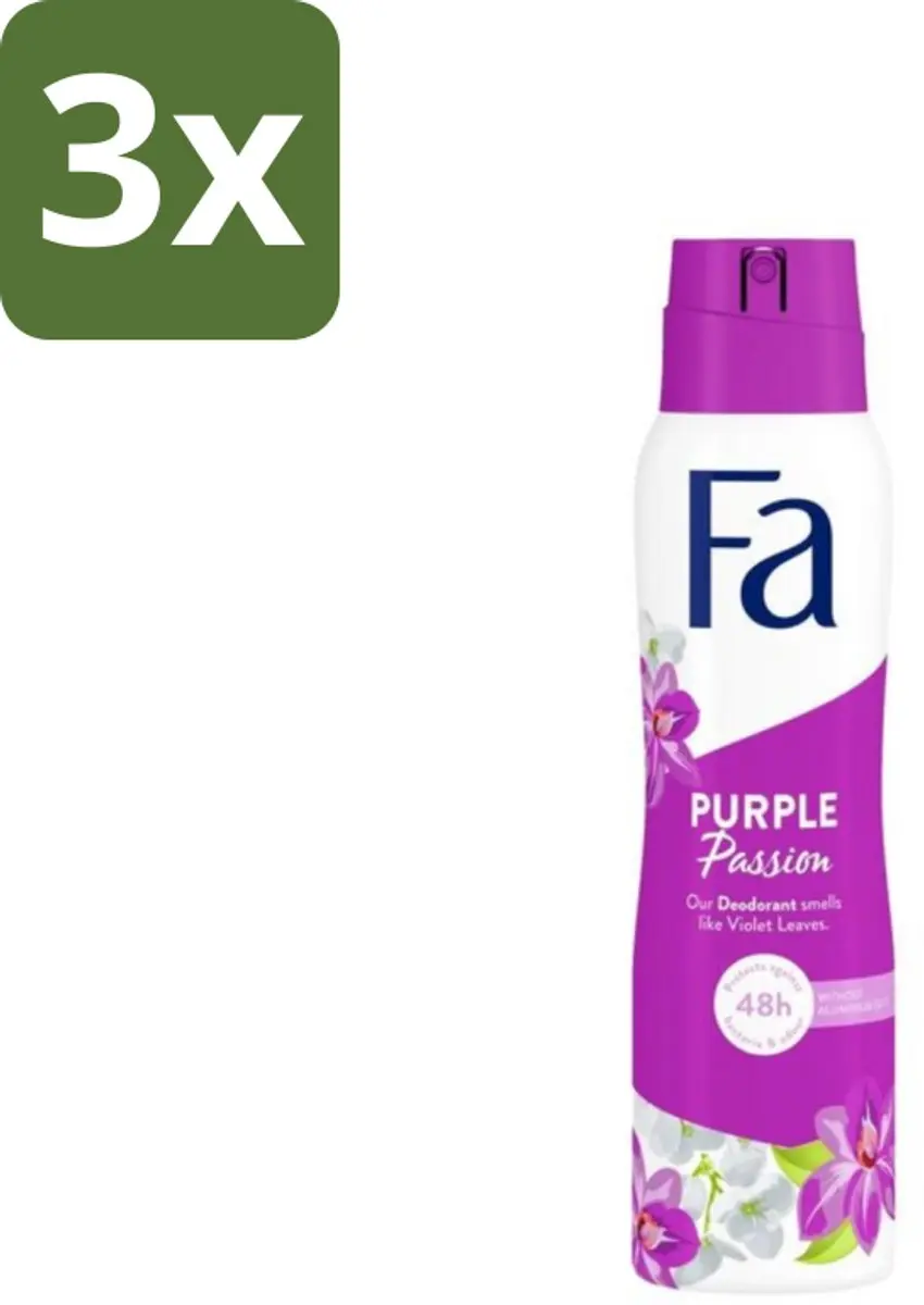 Fa Deodorant Spray Violet Leaves 150ml