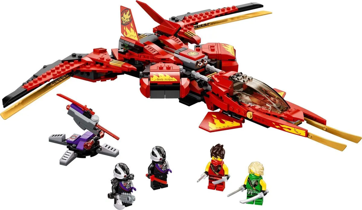 LEGO Ninjago Legacy Kai Fighter 71704 - 513 Stukken
