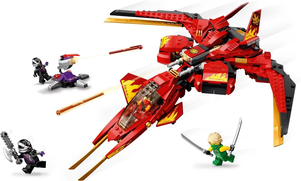 LEGO Ninjago Legacy Kai Fighter 71704 - 513 Stukken - afbeelding 6 van 6