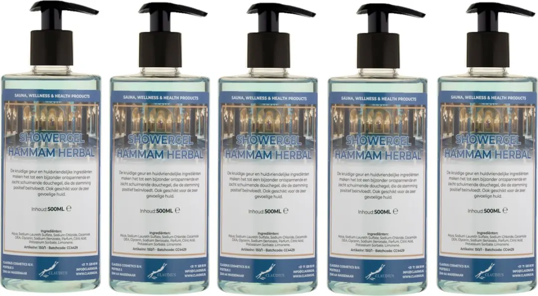 Splashbox Cosmetics Hammam Herbal Douchegel 500ml