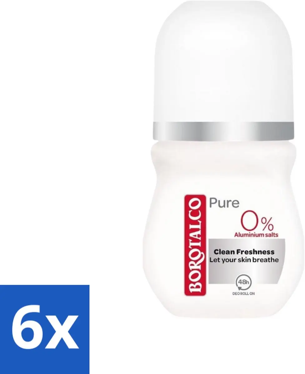 Borotalco Pure Deodorant Roller 50ml