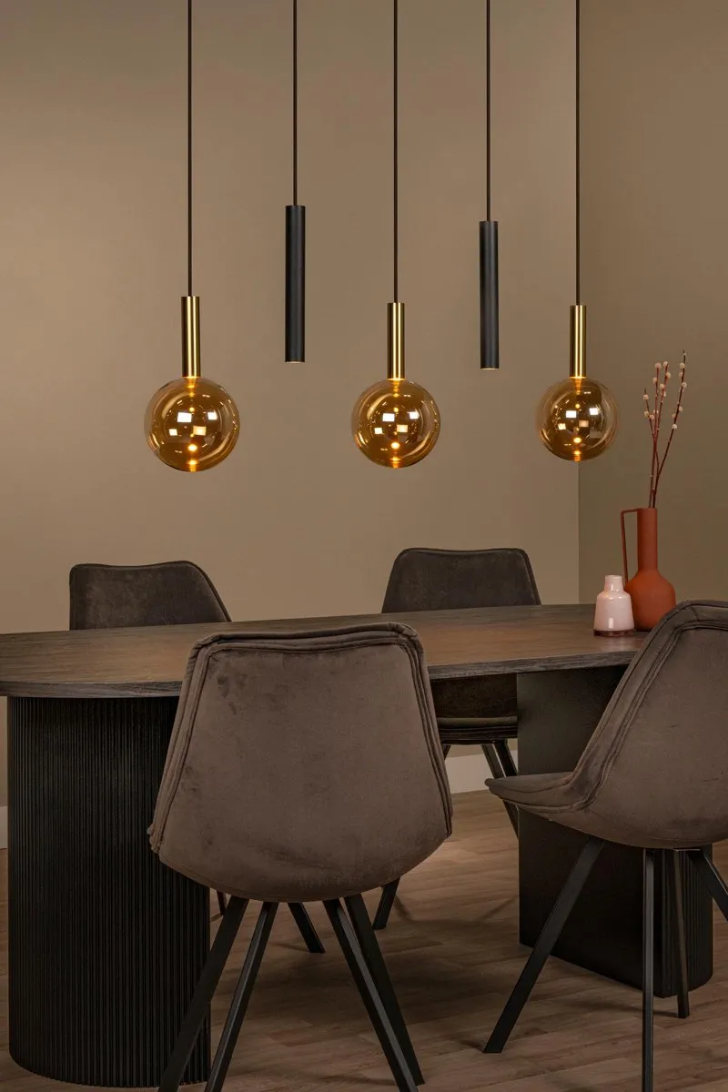 Lucide Josiane Hanglamp 3xG9 - Amber