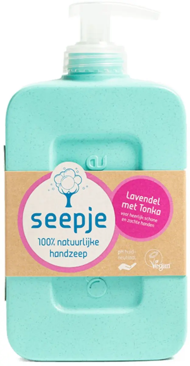 Seepje Lavendel met Tonka Handzeep 600ml - 2 Stuks