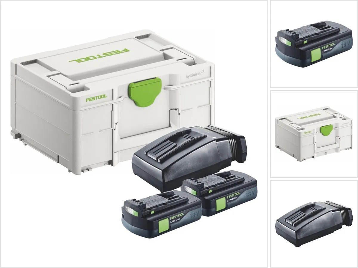 Festool BP 18 Li 3,0 C Energieset