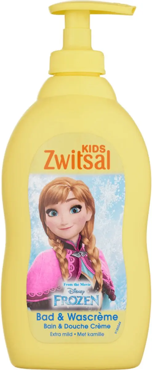 Zwitsal Frozen Kids Bad & Wash Crème 400ml
