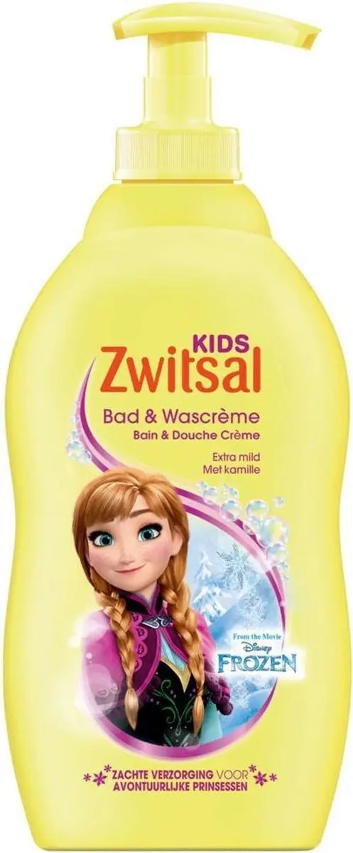 Zwitsal Frozen Kids Bad & Wash Crème 400ml