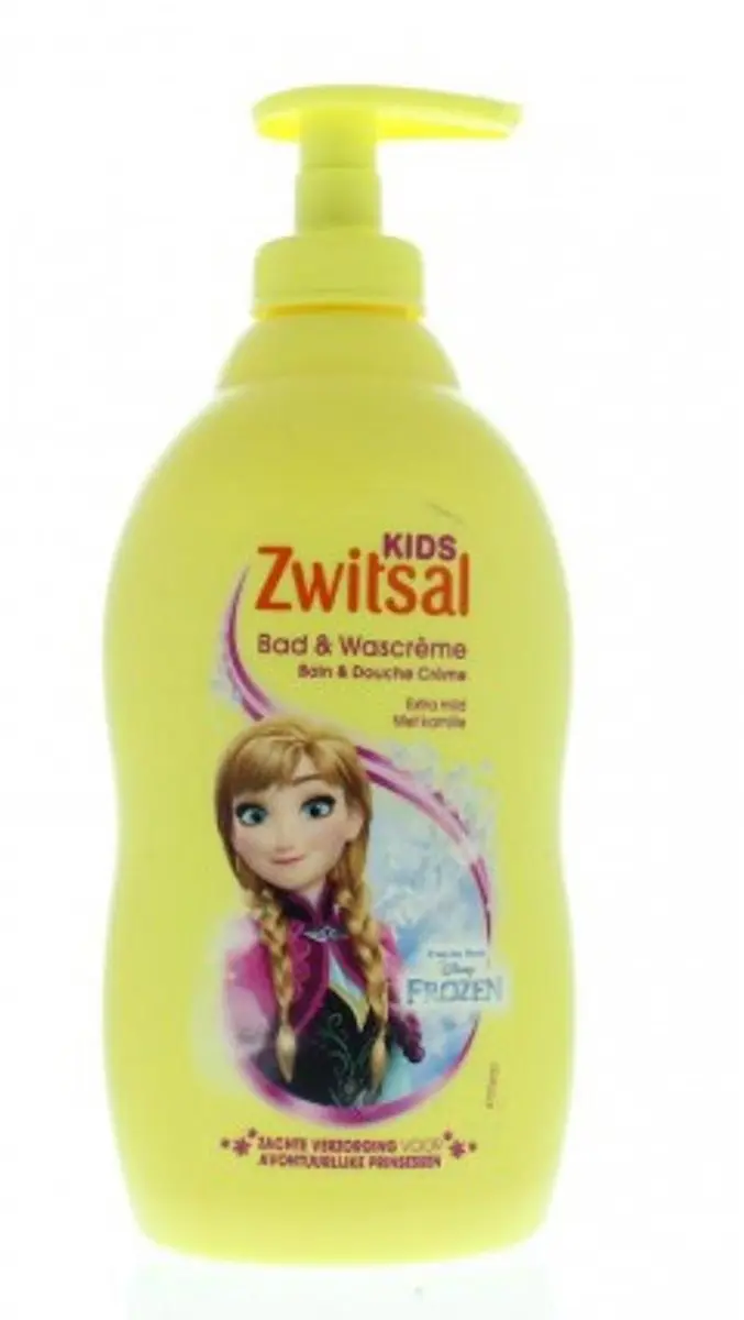Zwitsal Frozen Kids Bad & Wash Crème 400ml