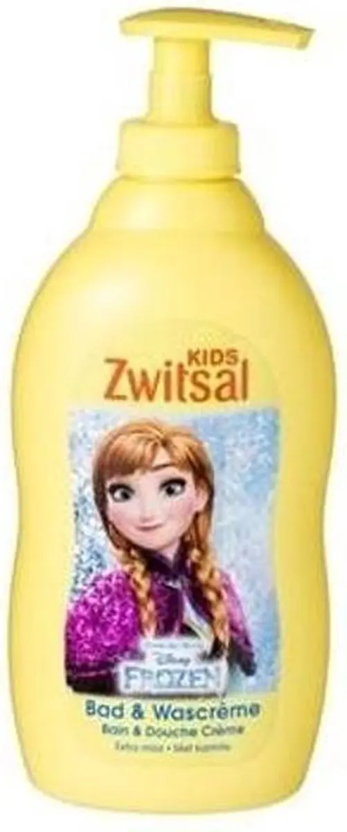 Zwitsal Frozen Kids Bad & Wash Crème 400ml