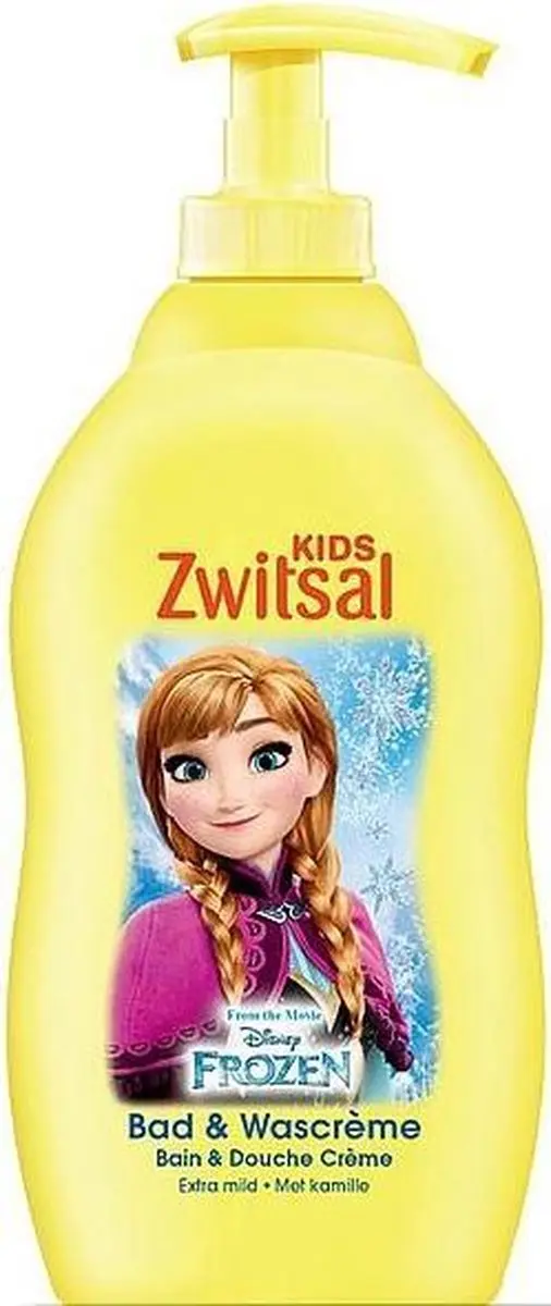 Zwitsal Frozen Kids Bad & Wash Crème 400ml