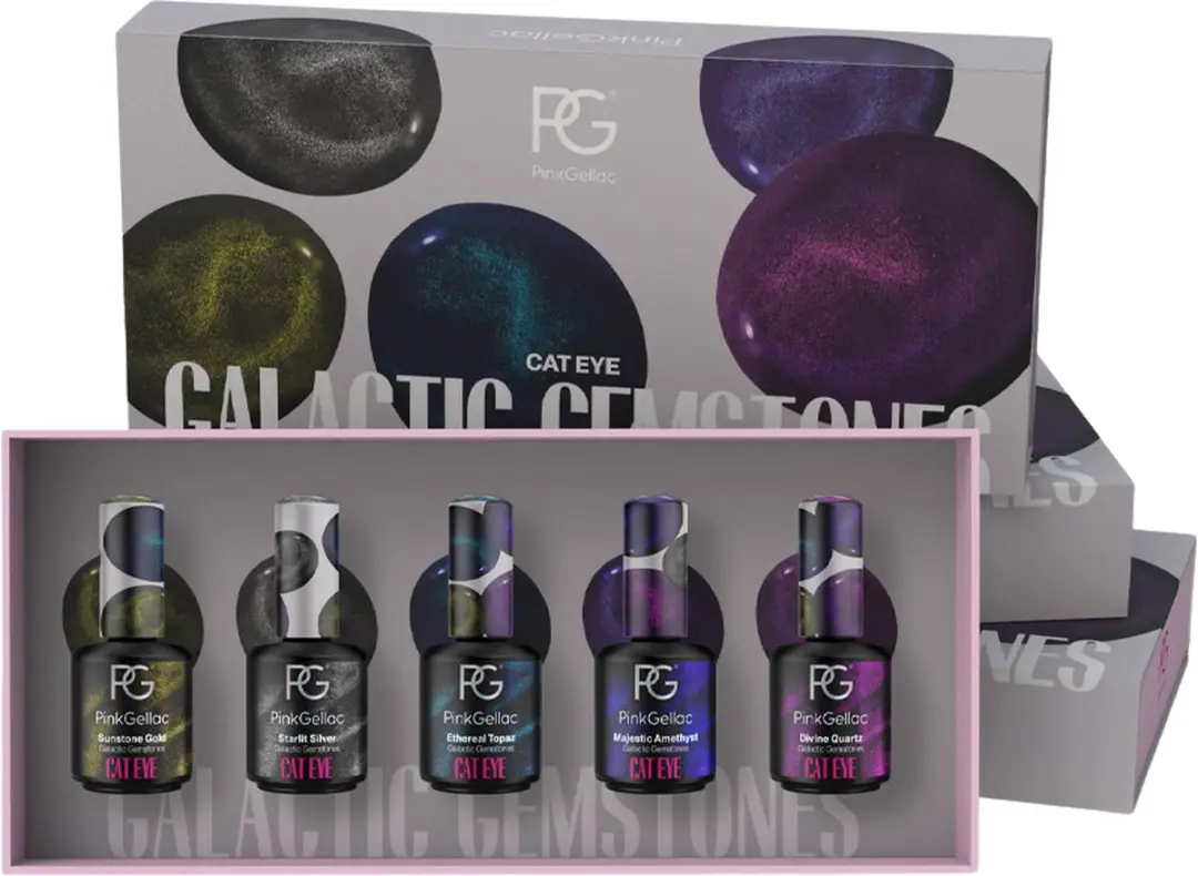 Pink Gellac Cat Eye Collectie Box Galactic Gemstones