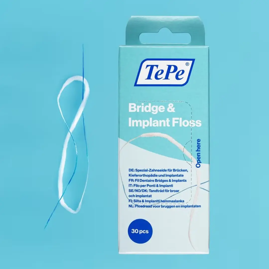 TePe Bridge & Implant Floss 30 Stuks