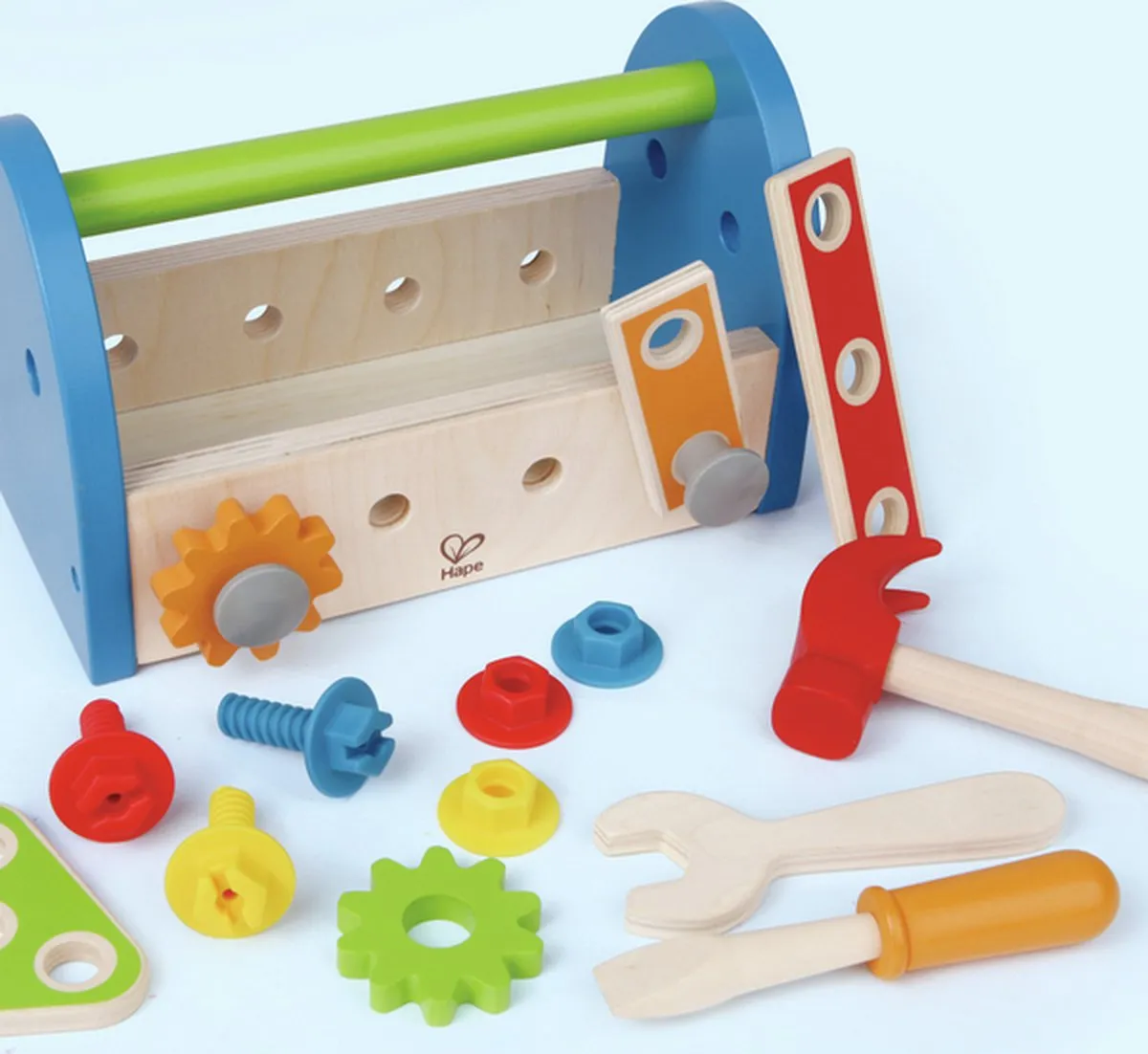 Hape Fix-it Gereedschapskist - Veelkleurig