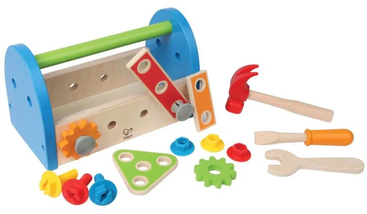 Hape Fix-it Gereedschapskist - Veelkleurig