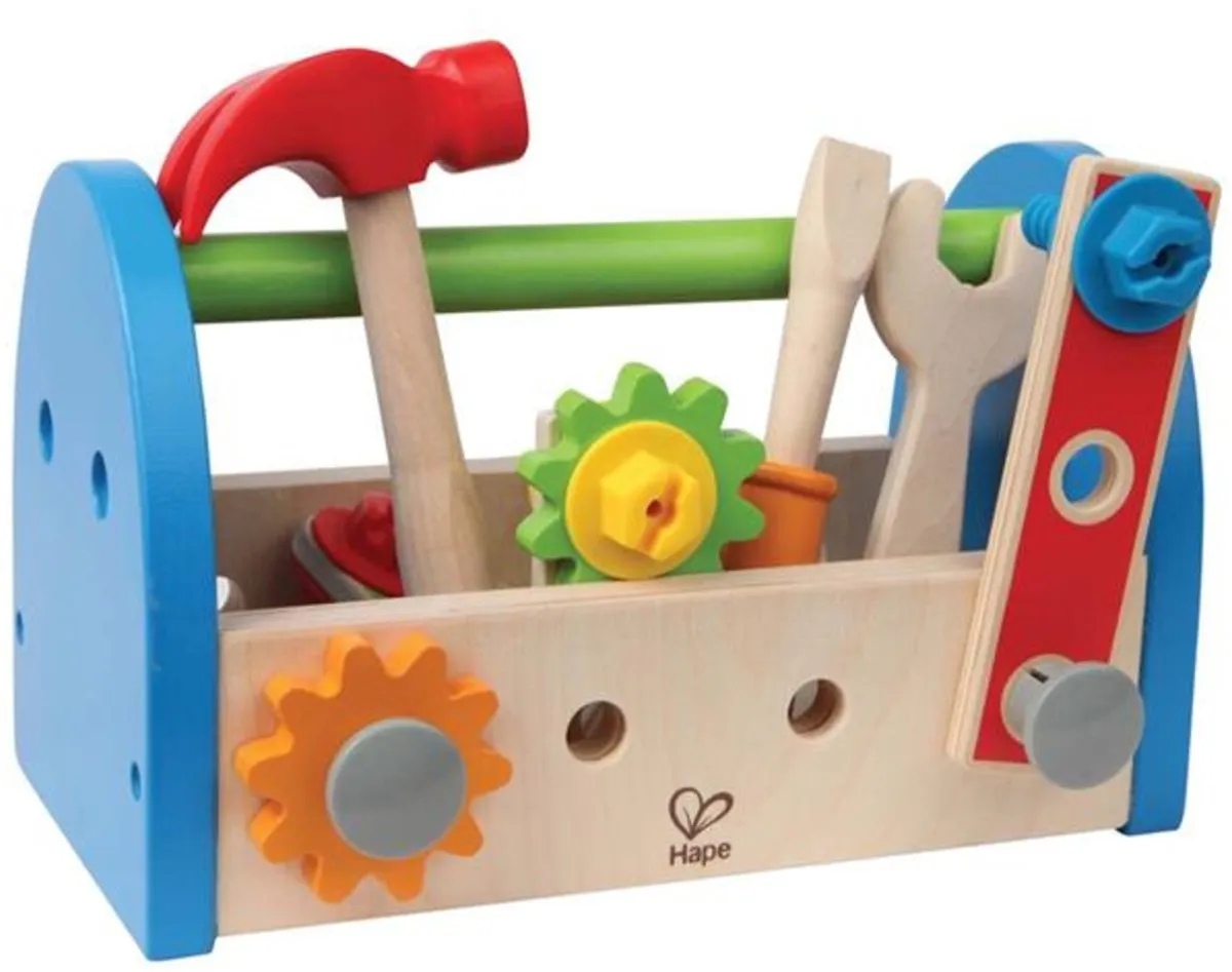 Hape Fix-it Gereedschapskist - Veelkleurig