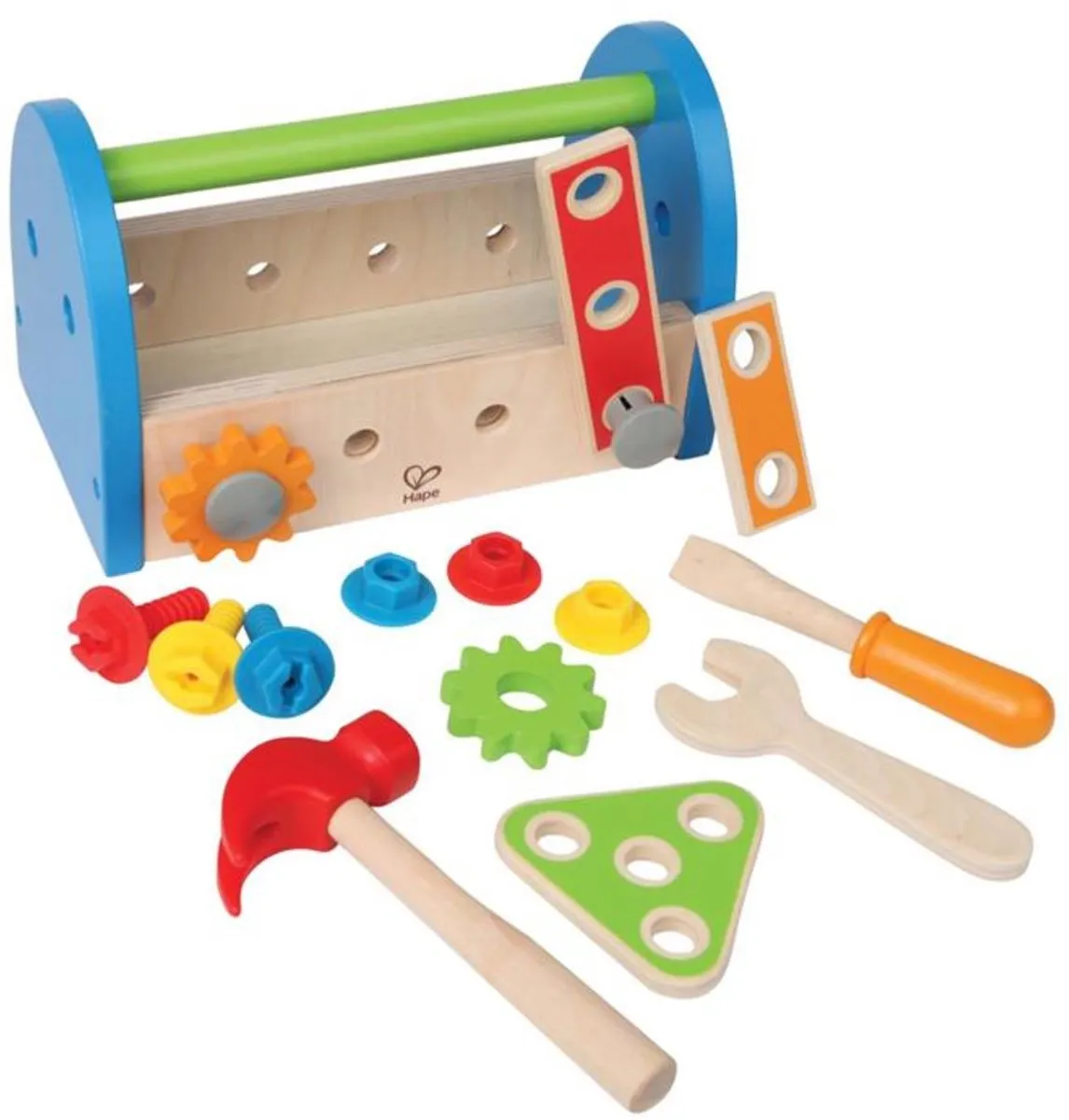 Hape Fix-it Gereedschapskist - Veelkleurig