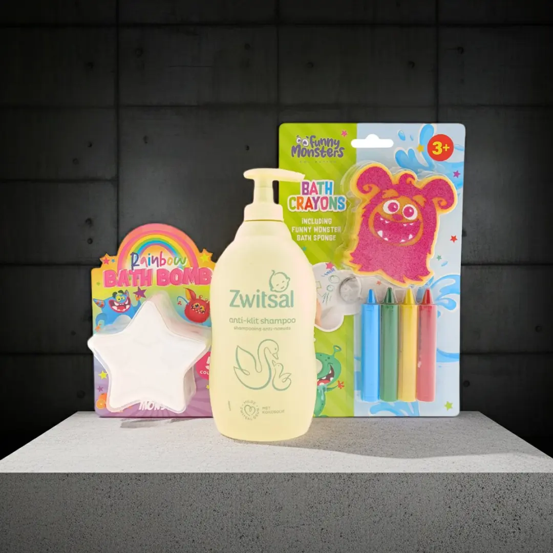 Zwitsal Kids Cadeauset Bad & Shampoo - 3-delig