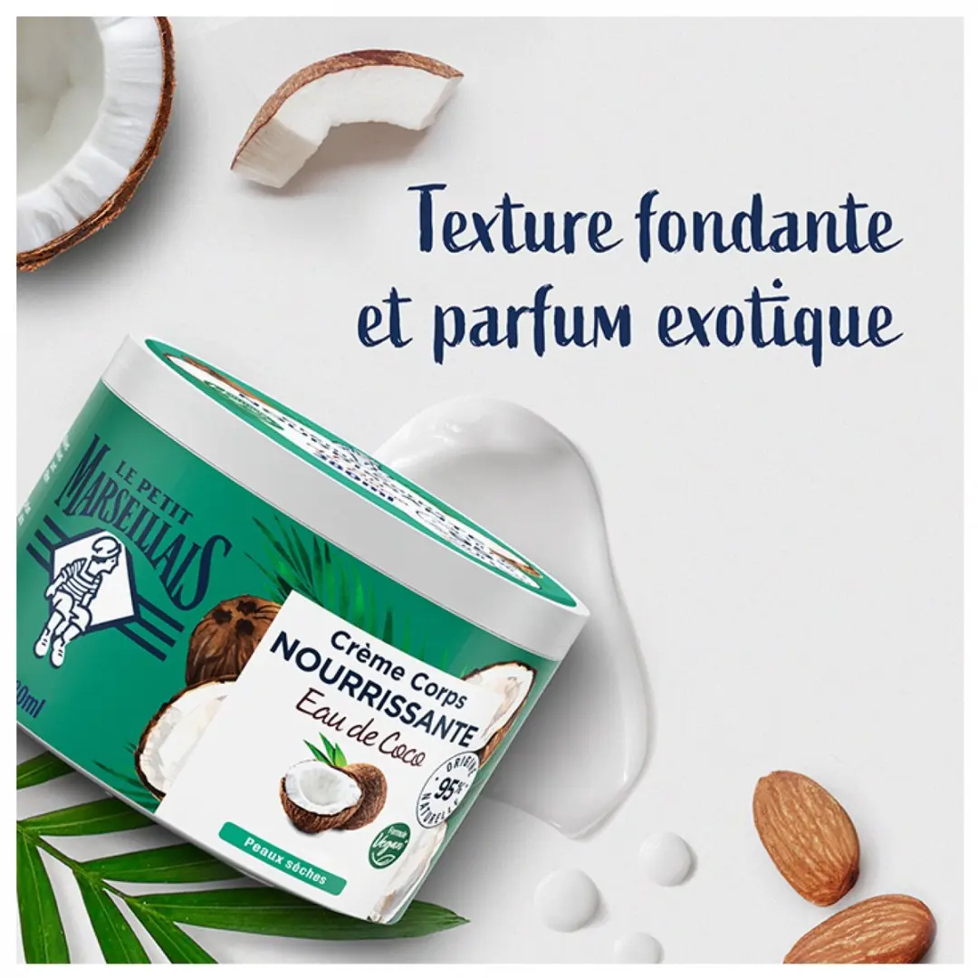 Le Petit Marseillais Kokoswater Voedende Lichaamscrème 380ml