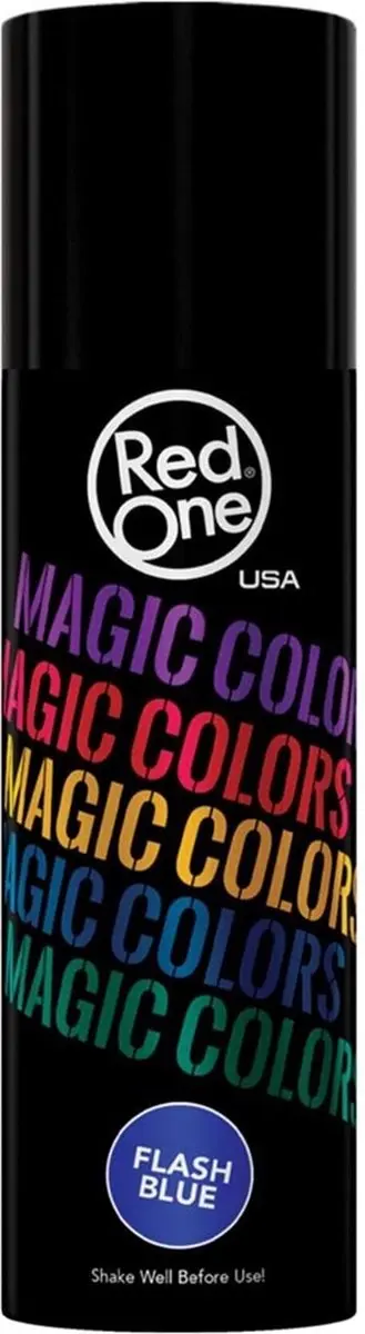 Red One Magic Colors Haarspray Flash Blue 100ml