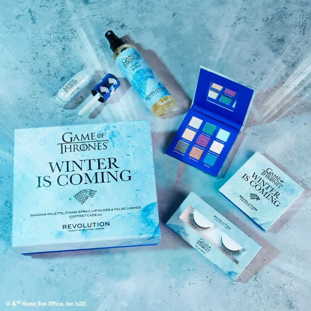 Makeup Revolution Game of Thrones Winter Is Coming Set