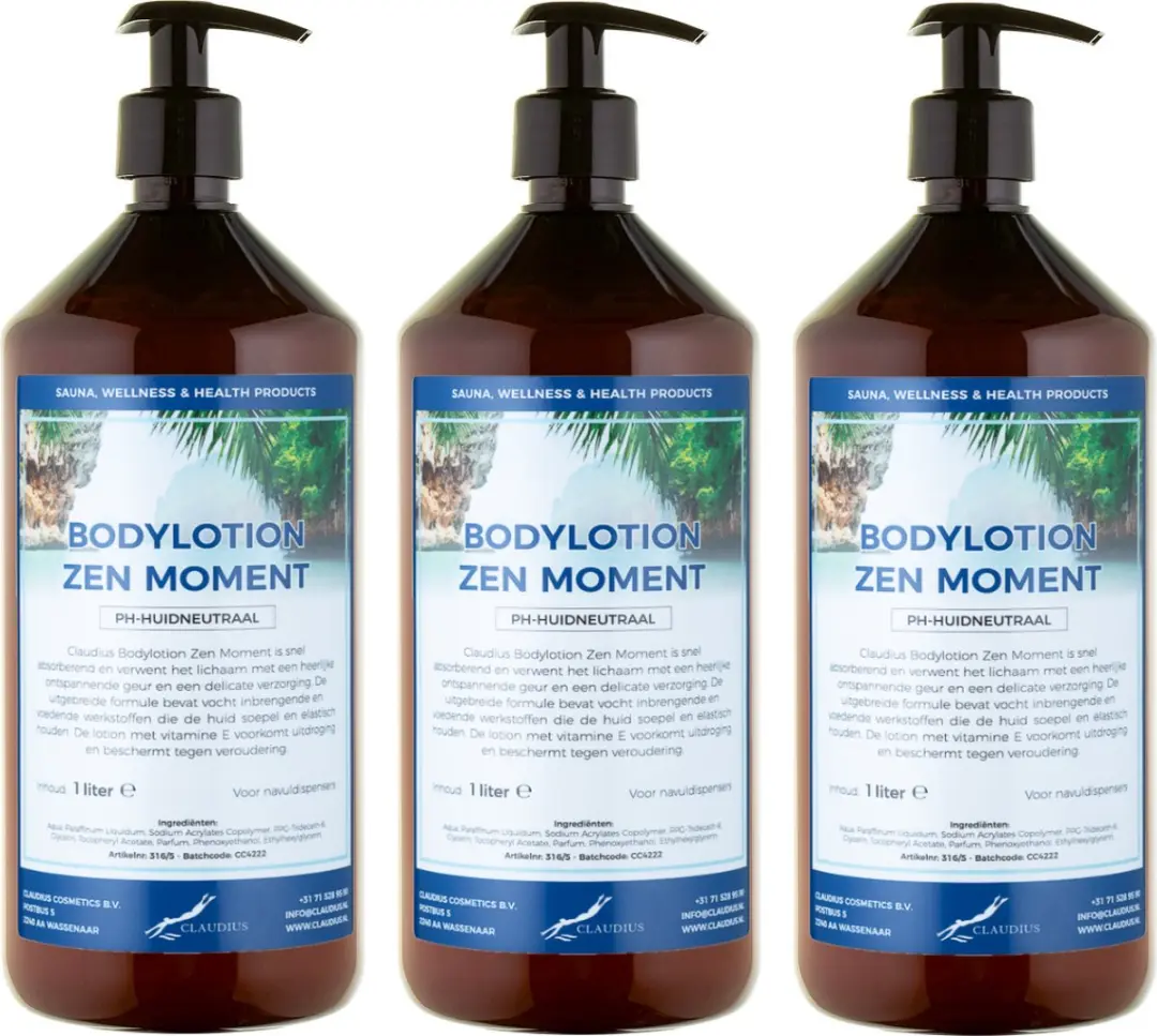 Splashbox Cosmetics Zen Moment Bodylotion 3L - 3 Stuks