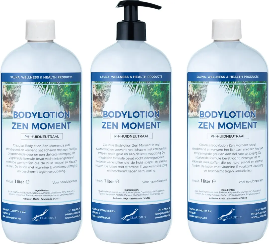 Splashbox Cosmetics Zen Moment Bodylotion 3L - 3 Stuks