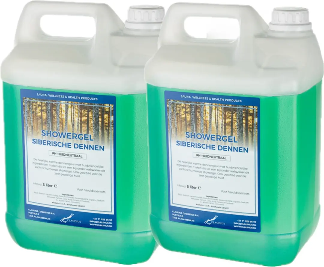 Splashbox Cosmetics Siberische Dennen Douchegel 5L