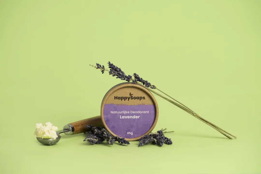 HappySoaps Natuurlijke Deodorant Lavendel 50g