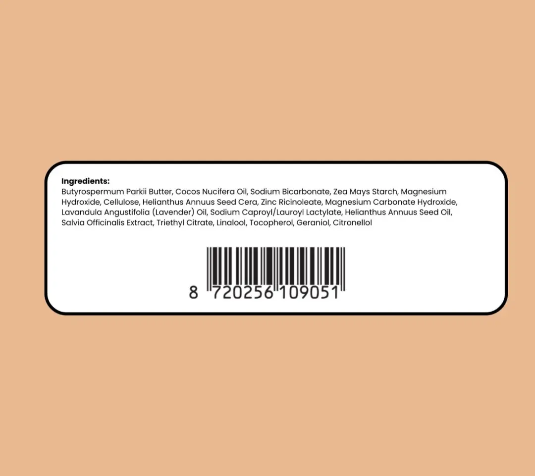 HappySoaps Natuurlijke Deodorant Lavendel 50g - Plasticvrij & Vegan - afbeelding 6 van 6