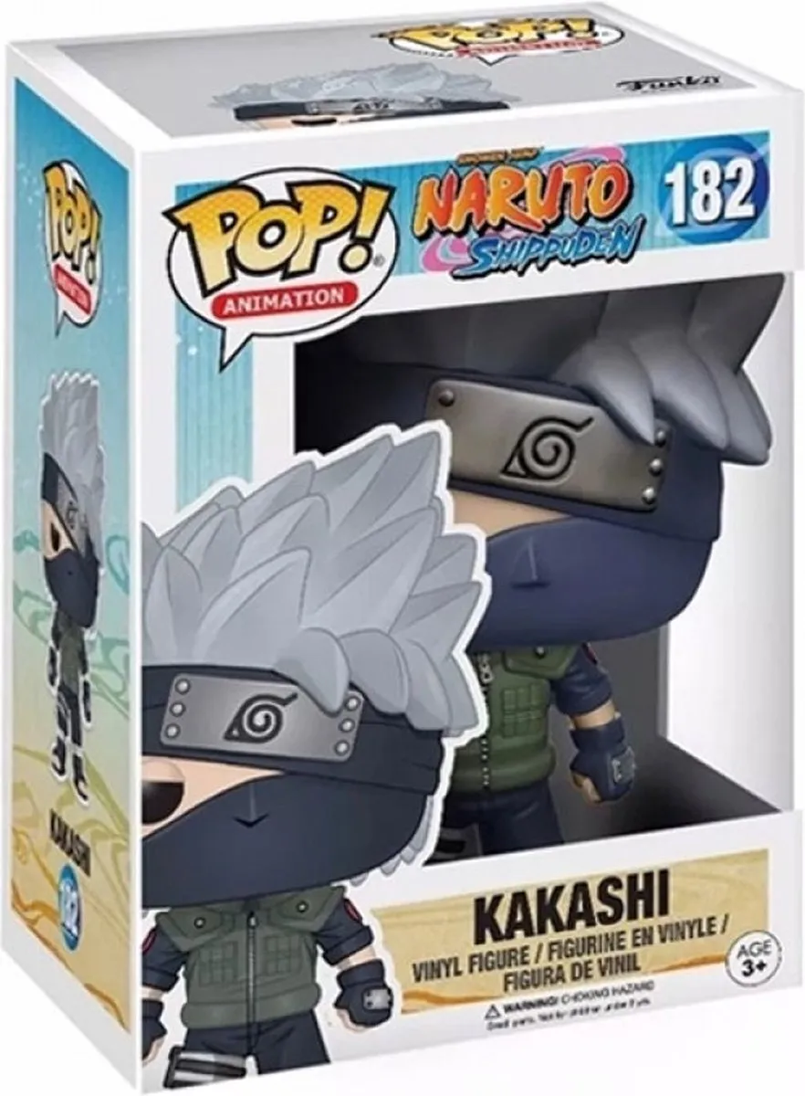 Funko Naruto Shippuden Kakashi POP! Vinyl Figure - 9cm - Multicolor