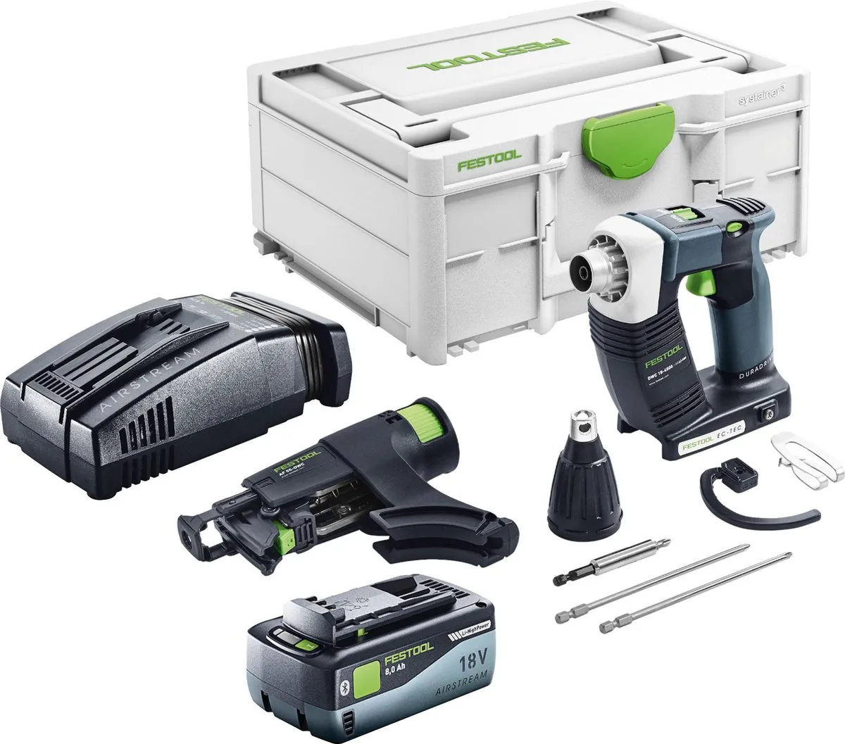 Festool DURADRIVE DWC 18-4500 Accuschroevendraaier 18V 14Nm