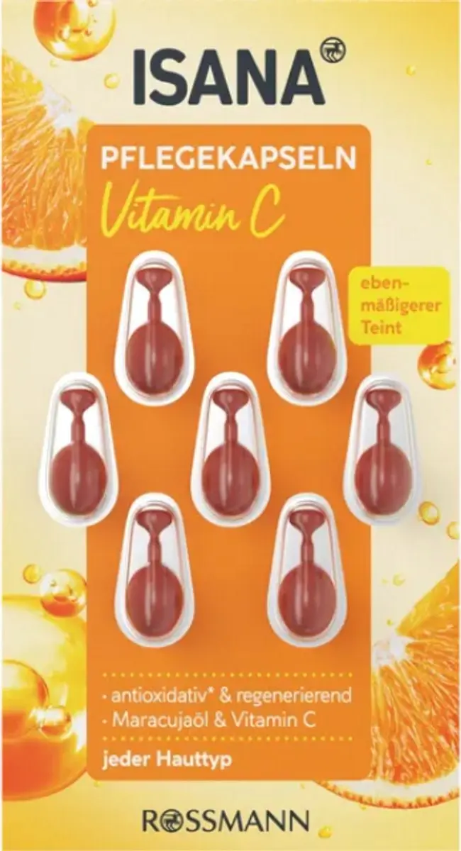 Isana Vitamine C Concentraat Capsules 7 Stuks