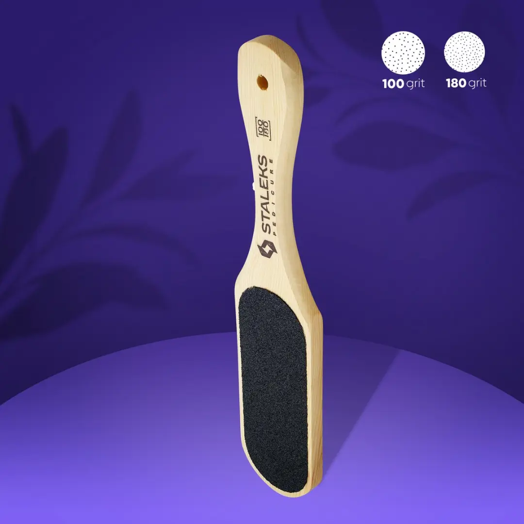 STALEKS Eeltvijl voor voet Type 1 100/180 grit - Hout