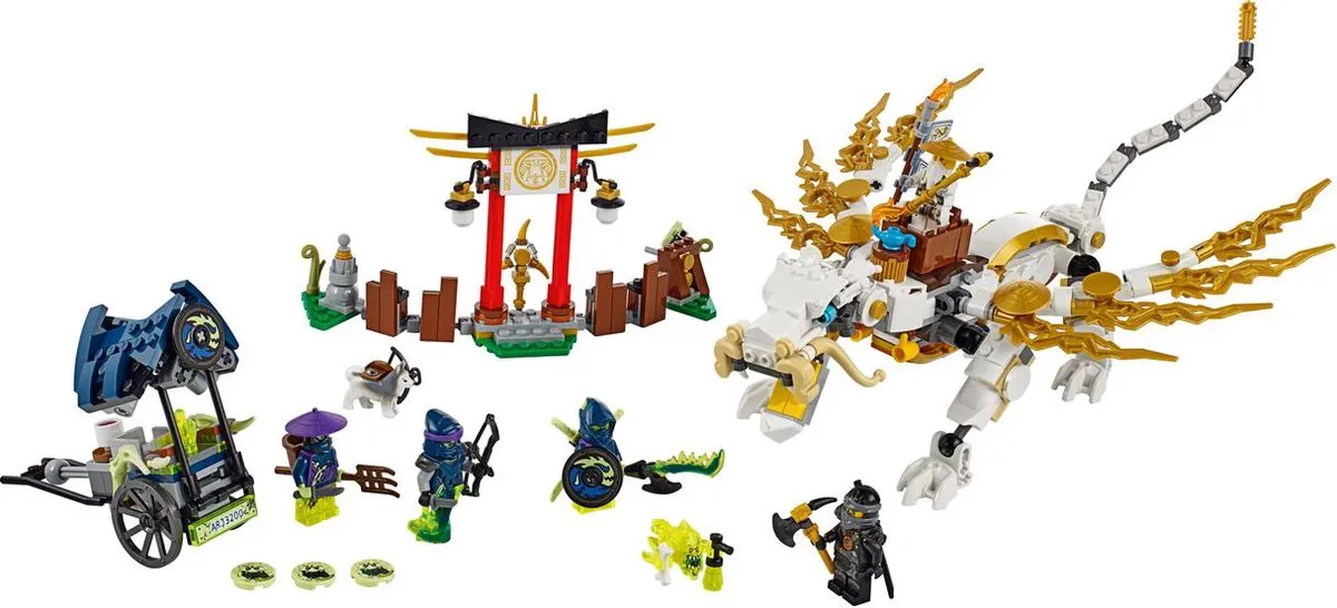 LEGO Ninjago De Draak van Meester Wu 70734 - 575 Stukken - 5 Minifiguren - afbeelding 3 van 6