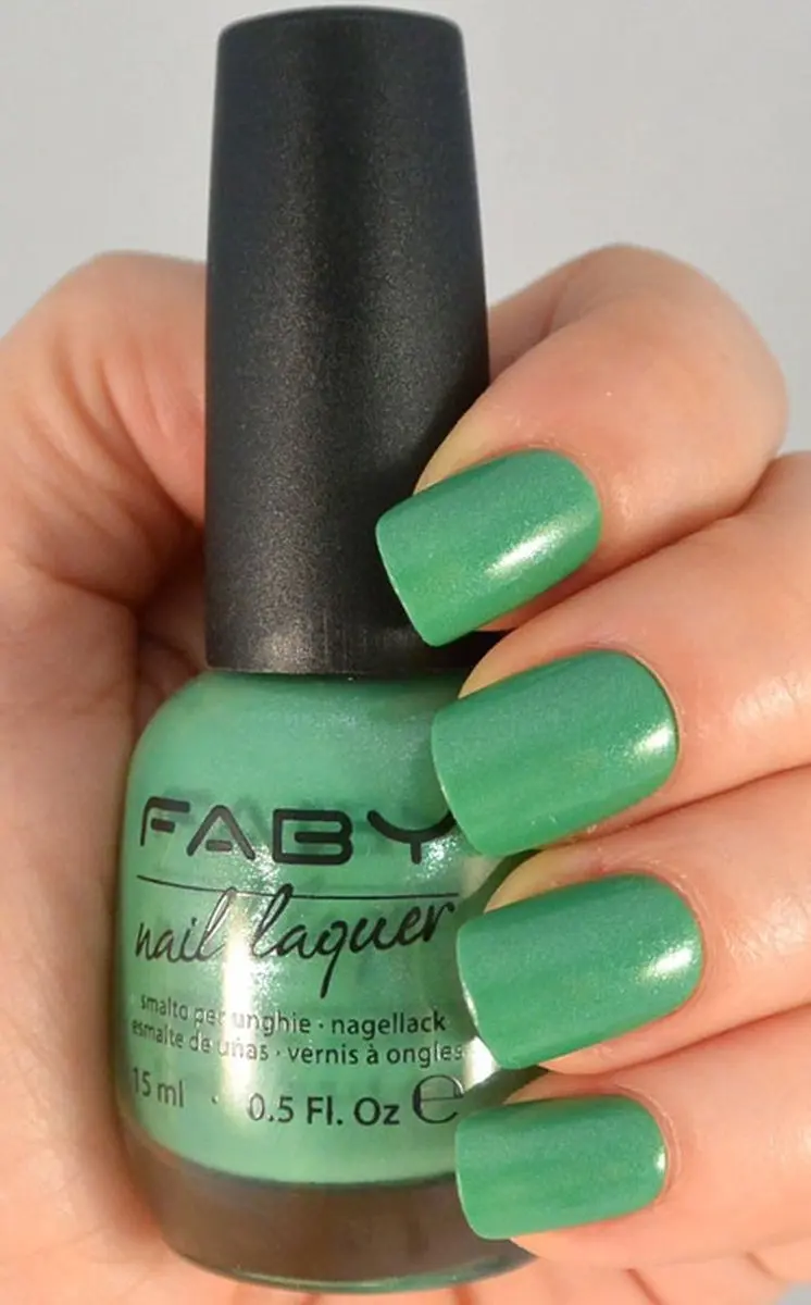FABY Vegan Nagellak Groen - 15ml