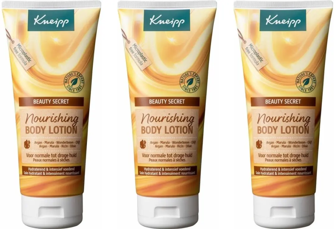 Kneipp Bodylotion Beauty Secret 600ml - 3 Stuks