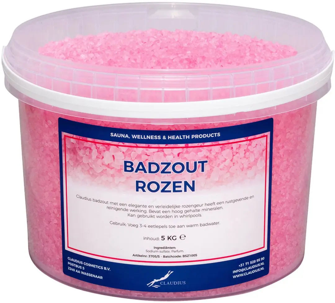 Splashbox Cosmetics Claudius Badzout Rozen 5 kg