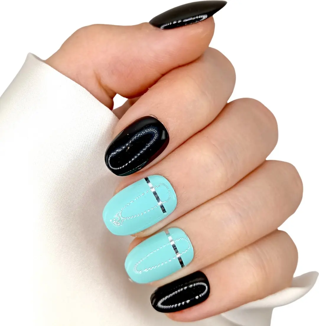 SD Press on Nails B-50 Plaknagels