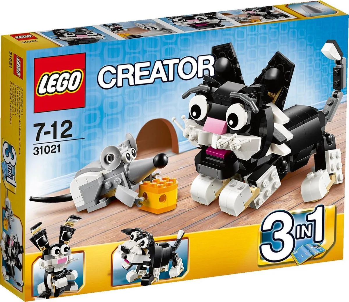 LEGO Creator Snoezige Dieren 31021 - 285 Stukken - Meerkleurig - afbeelding 2 van 4