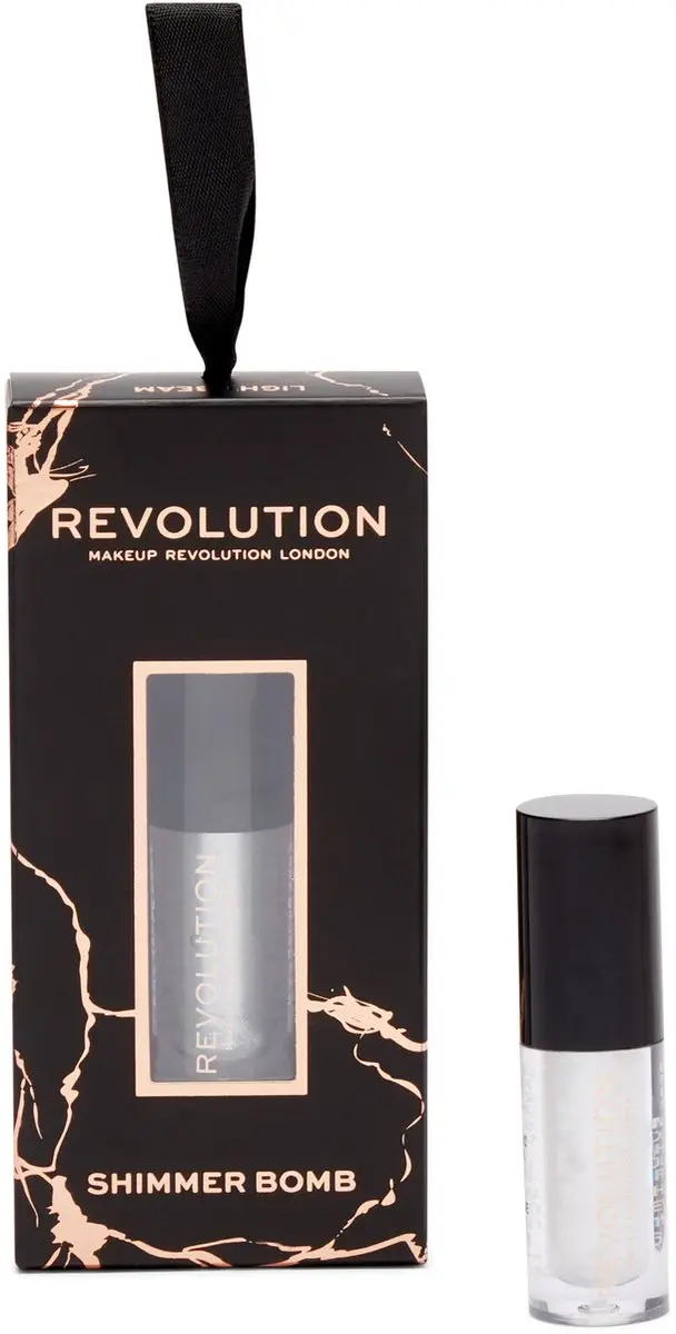 Makeup Revolution Shimmer Bomb Light Beam Hanging Charm Lipgloss 4.5ml