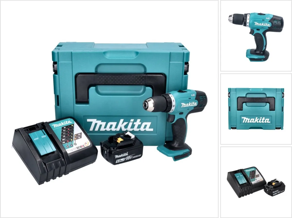 Makita DDF453RT1J Accuboormachine 18V 42Nm