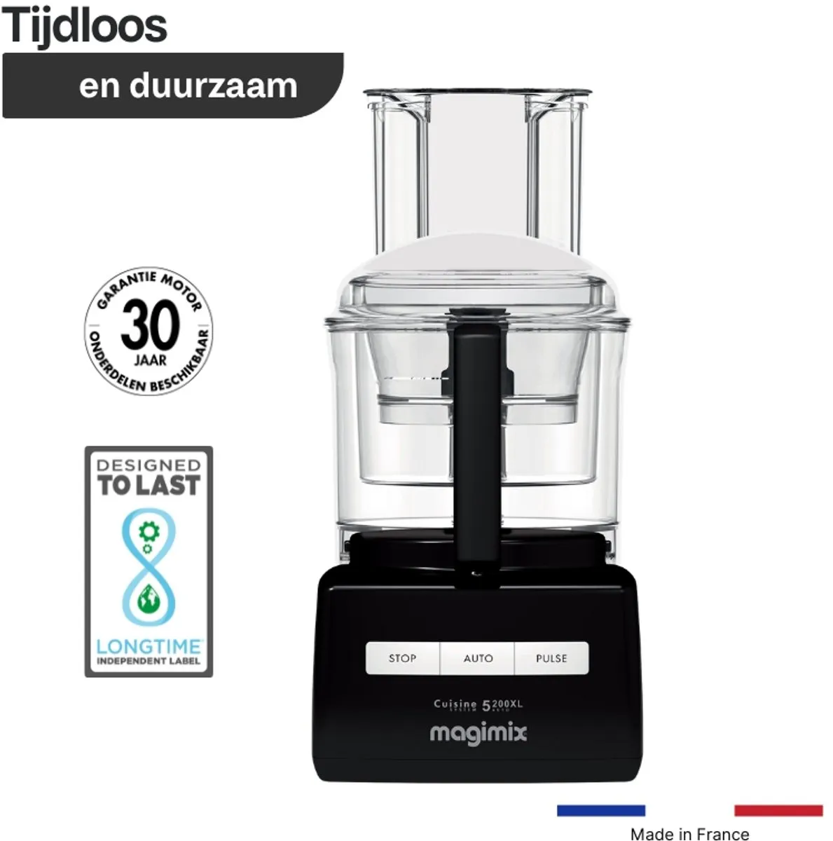 Magimix CS 5200 XL Foodprocessor 1100W - Zwart