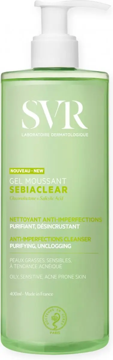 SVR Sebiaclear Anti-Imperfectie Reinigingsgel 400ml