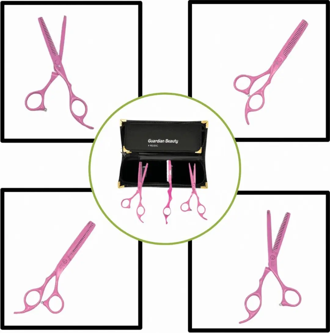 Guardian Beauty Schaar Set Roze - 4 Stuks